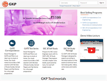 Tablet Screenshot of gkpublications.org
